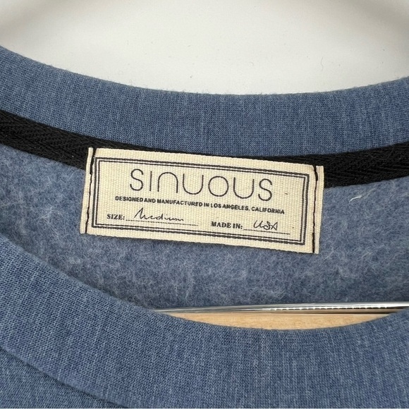 Sinuous Blue Tie‎ Waist Tshirt Dress - Picture 4 of 10